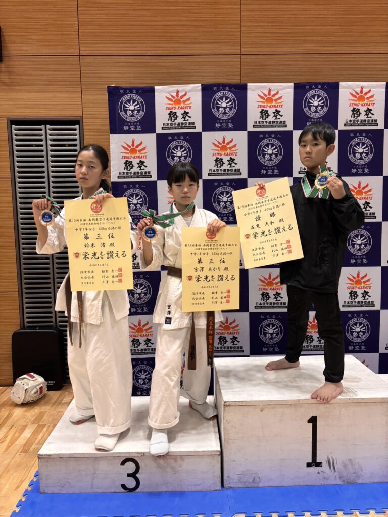 足立区　子供　空手　五反野　静空塾 沼津大会 　2026